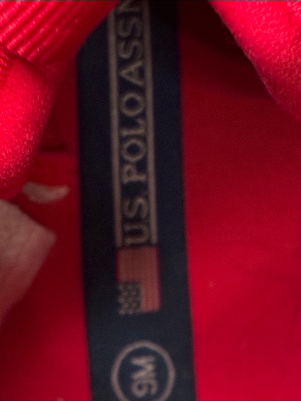 U.S. Polo Assn. All-Red Mesh Athletic Knit Sneakers - Women's Size 9M - Picture 2 of 7